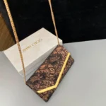 Jimmy Choo Emmie Clutch Black