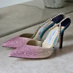Jimmy Choo Saeda Crystal-Embellished Pumps 2