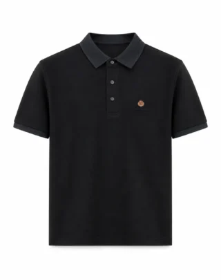 Loro Piana Embroidered Crest Piqué Polo Shirt 2026