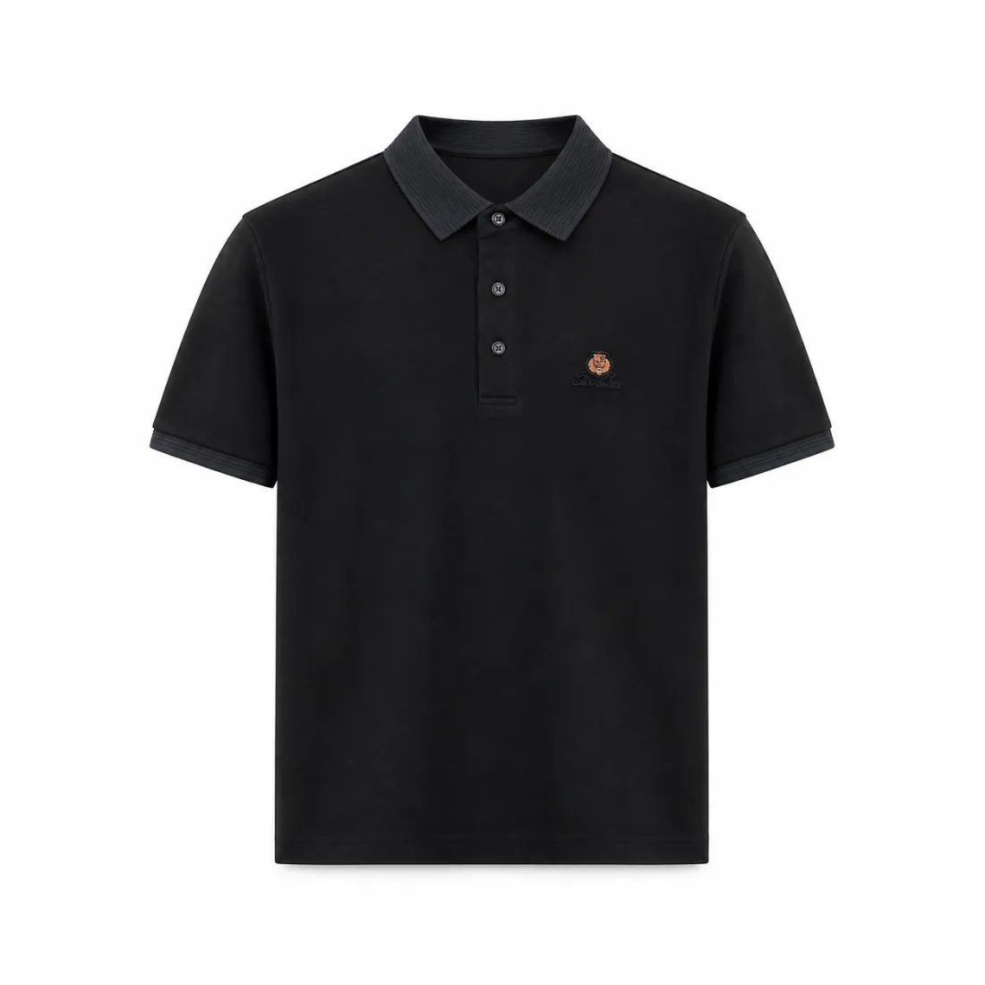 Loro Piana Embroidered Crest Piqué Polo Shirt Loro Piana Embroidered Crest Piqué Polo Shirt 2026