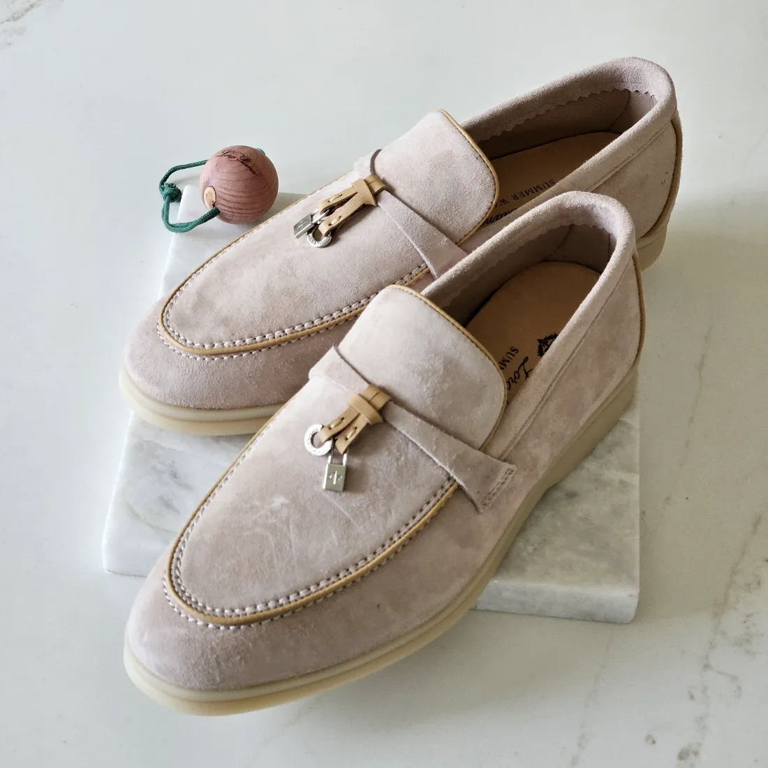Loro Piana Summer Walker (Contrast Trim)Beige