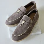 Loro Piana Summer Walker (Contrast Trim)Dark Gray