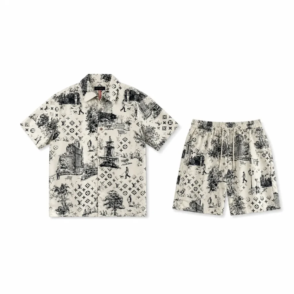 Louis Vuitton Monogram Toile de Jouy