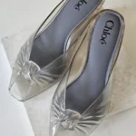 Chloé Jelly Mule Gray
