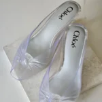 Chloé Jelly Mule Nude