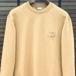 Dior CD Icon Crewneck Sweatshirt Beige 1