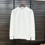 Dior CD Icon Crewneck Sweatshirt White 1