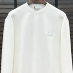 Dior CD Icon Crewneck Sweatshirt White 2