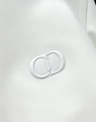 Dior CD Icon Crewneck Sweatshirt White 4