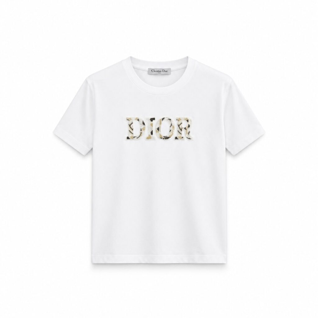 Dior 'Plan de Paris' Embroidered T-Shirt