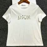 Dior 'Plan de Paris' Embroidered T-Shirt White