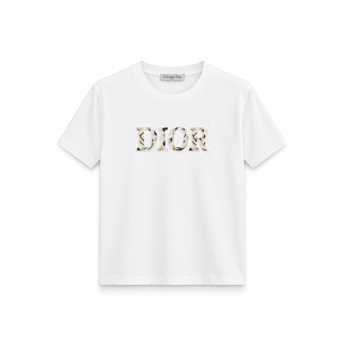 Dior 'Plan de Paris' Embroidered T-Shirt Dior 'Plan de Paris' Embroidered T-Shirt
