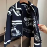 Hermès Equestrian Harness Embroidered Zip Jacket (5)