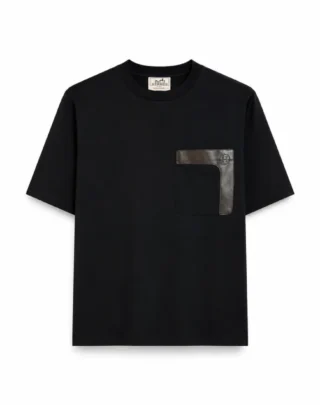 Hermès Leather Detail Pocket T-Shirt