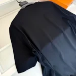 Hermès Leather Detail Pocket T-Shirt Black 4