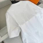 Hermès Leather Detail Pocket T-Shirt White 4