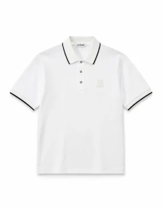 Loewe Anagram Embroidered Polo Shirt
