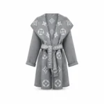 Louis Vuitton Monogram Reversible Belted Coat