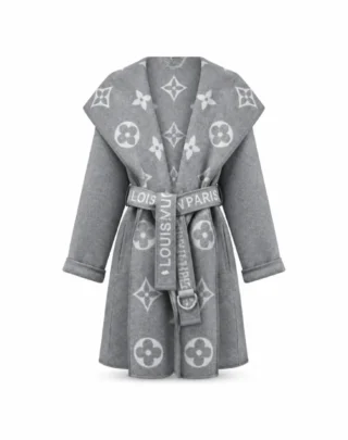 Louis Vuitton Monogram Reversible Belted Coat