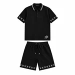 Louis Vuitton Monogram Trim Polo & Shorts Set
