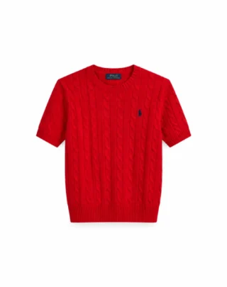 Polo Ralph Lauren Cable-Knit Short-Sleeve