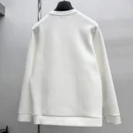 Hermes Crewneck Sweatshirt with Embossed Horse Motif