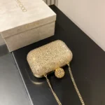 Jimmy Choo Satin Box Clutch