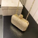Jimmy Choo Satin Box Clutch