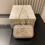 Jimmy Choo Satin Box Clutch