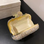 Jimmy Choo Satin Box Clutch