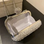 Jimmy Choo Satin Box Clutch