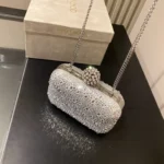 Jimmy Choo Satin Box Clutch