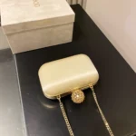 Jimmy Choo Satin Box Clutch