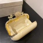 Jimmy Choo Satin Box Clutch