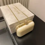 Jimmy Choo Satin Box Clutch