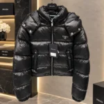Prada Glossy Re-Nylon Puffer Jacket